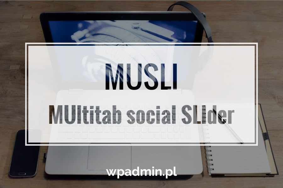 Multitab social slider