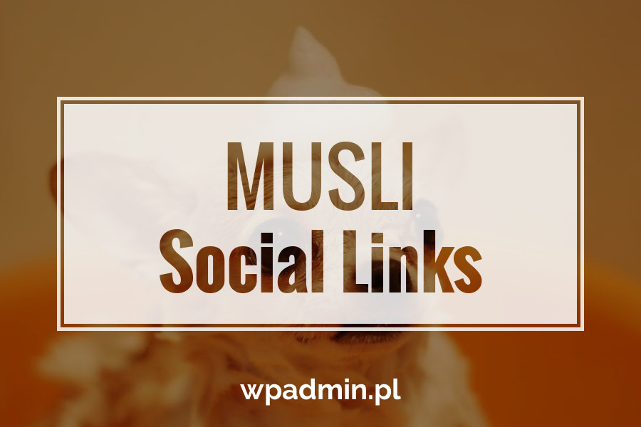 Musli Social Links